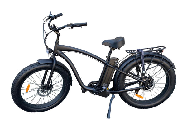 Coastal Cruiser| 750w Fat Tire Cruiser Step Over 26x4 Electric Bike-ebikehaul