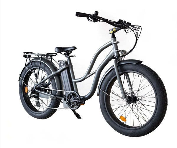 Coastal Cruiser| Step Thru 24x3 - 52v Beach Cruiser Electric Bike-ebikehaul