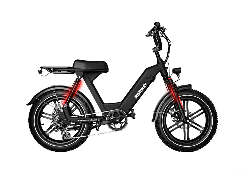 Long Range Moped-Style Electric Bike