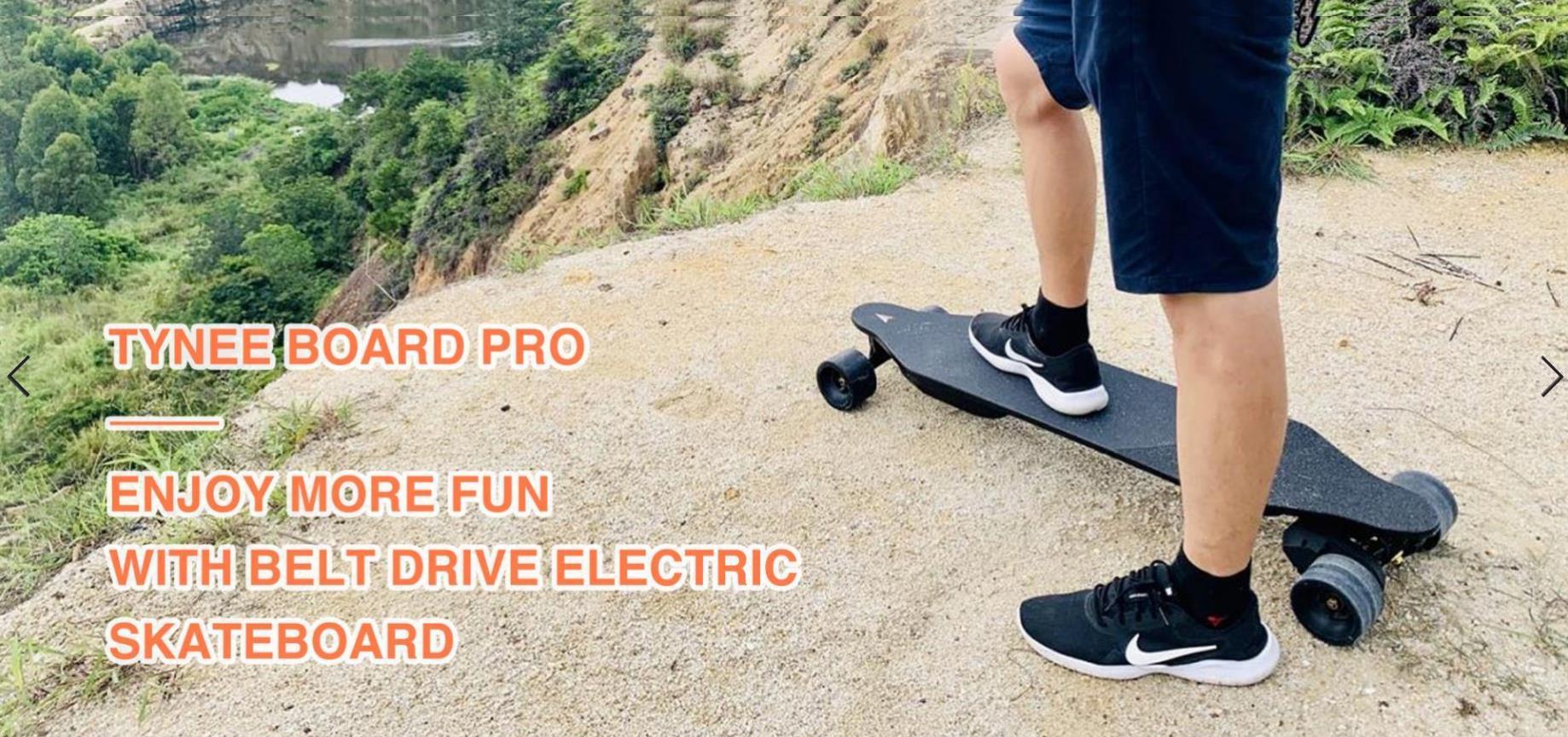 Enjoy More Fun With Belt Driven Electric Skateboard