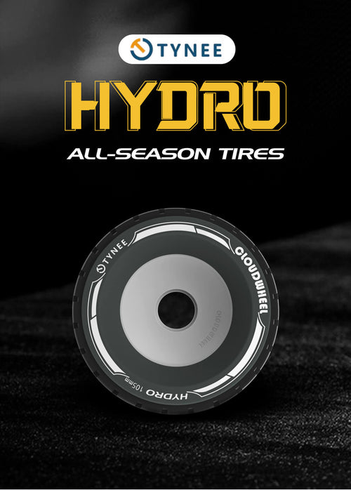 Tynee board 105mm Hydro All Season wheels