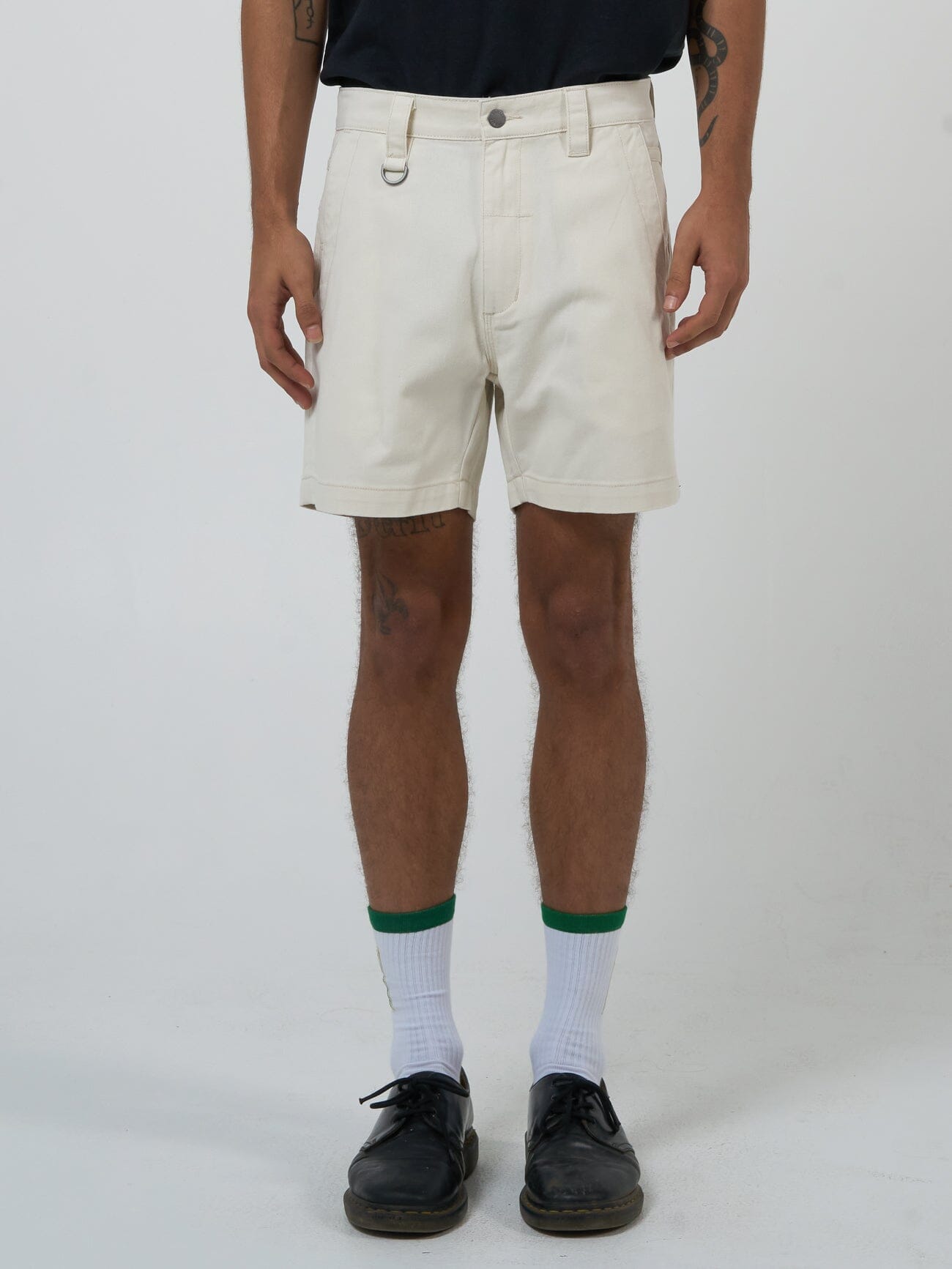 Union Cargo Short - Heritage White