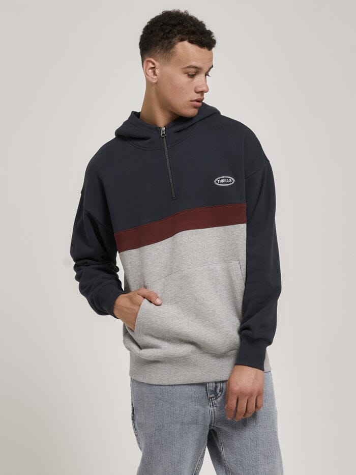 THRILLS Two Minds Quarter Zip Sweatshirt