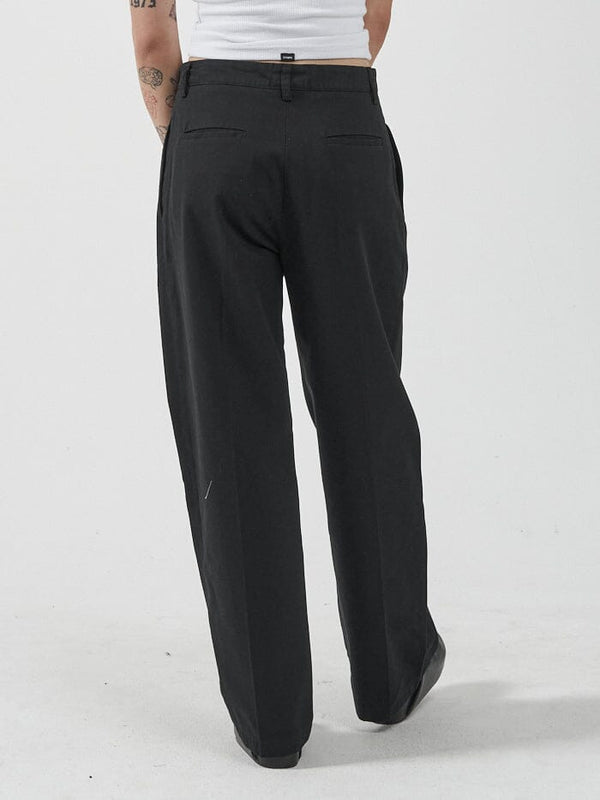 Gelso Pleated Trousers - Black – The Frankie Shop