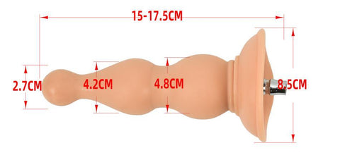 Sex Machine Attachments Anal Toy Size