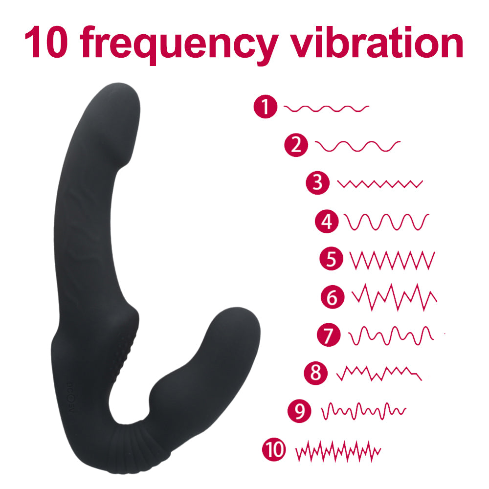 G-spot Dildo with 10 frequency vibration modes