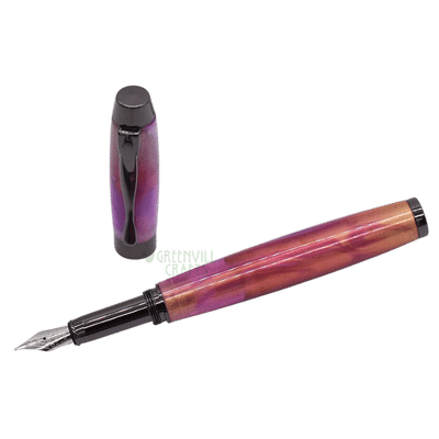 Glow in the Dark Pen Blank Neon Green Acrylic slimline bolt action sierra  new