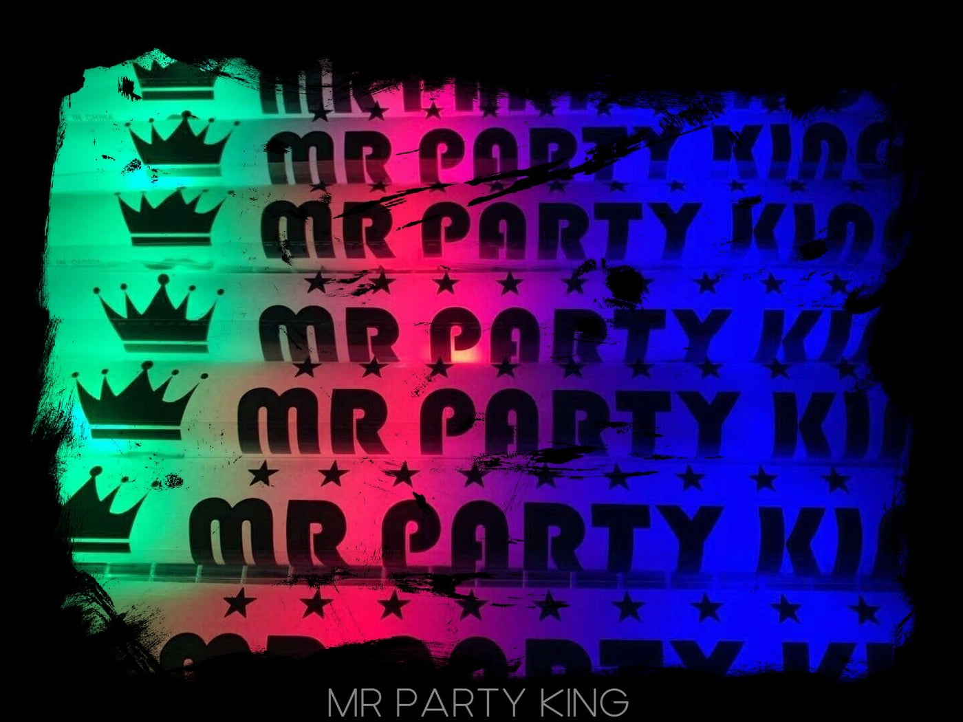 mr party king foam lights