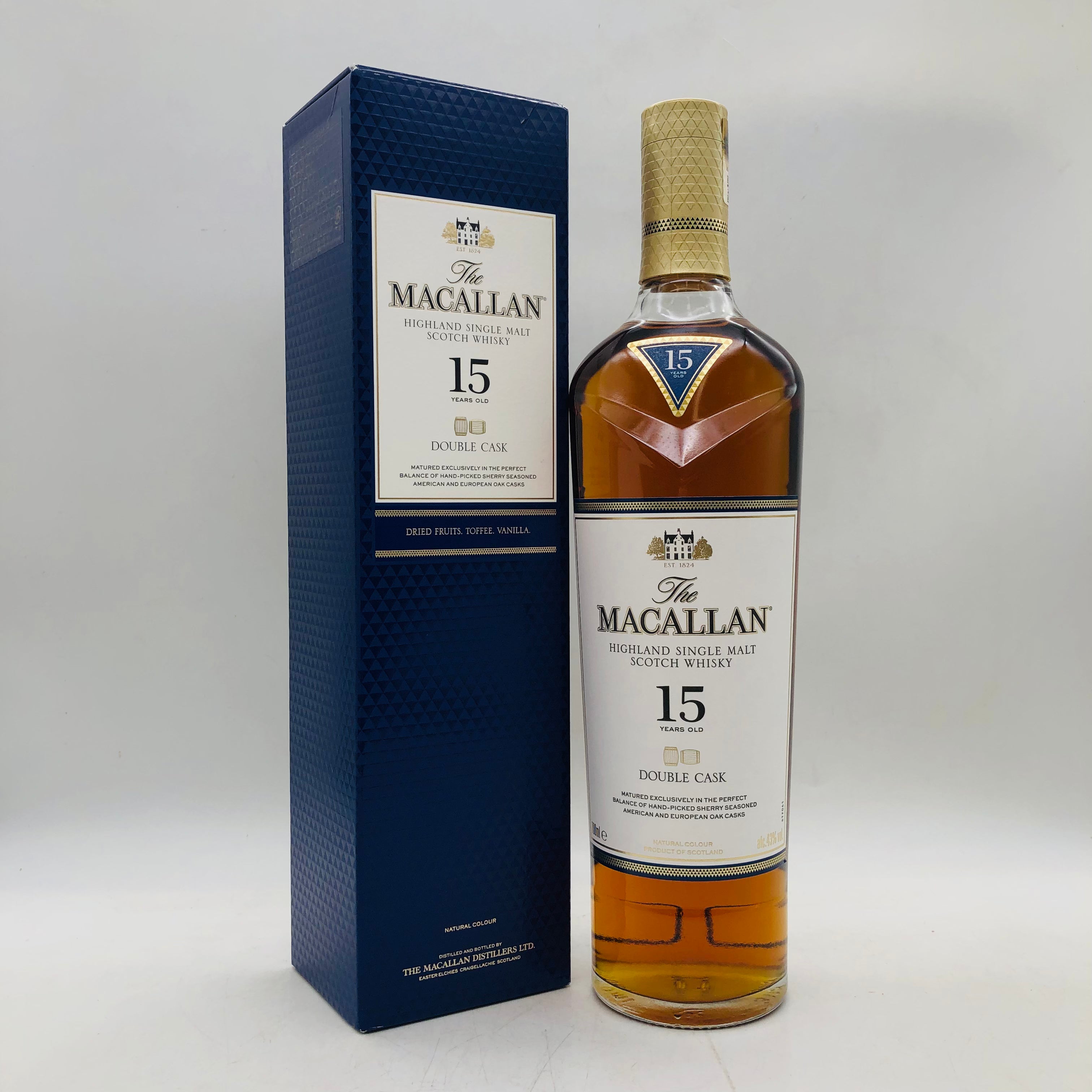 マッカラントリプルカスク18年 MACALLAN 箱付き シングルモルト