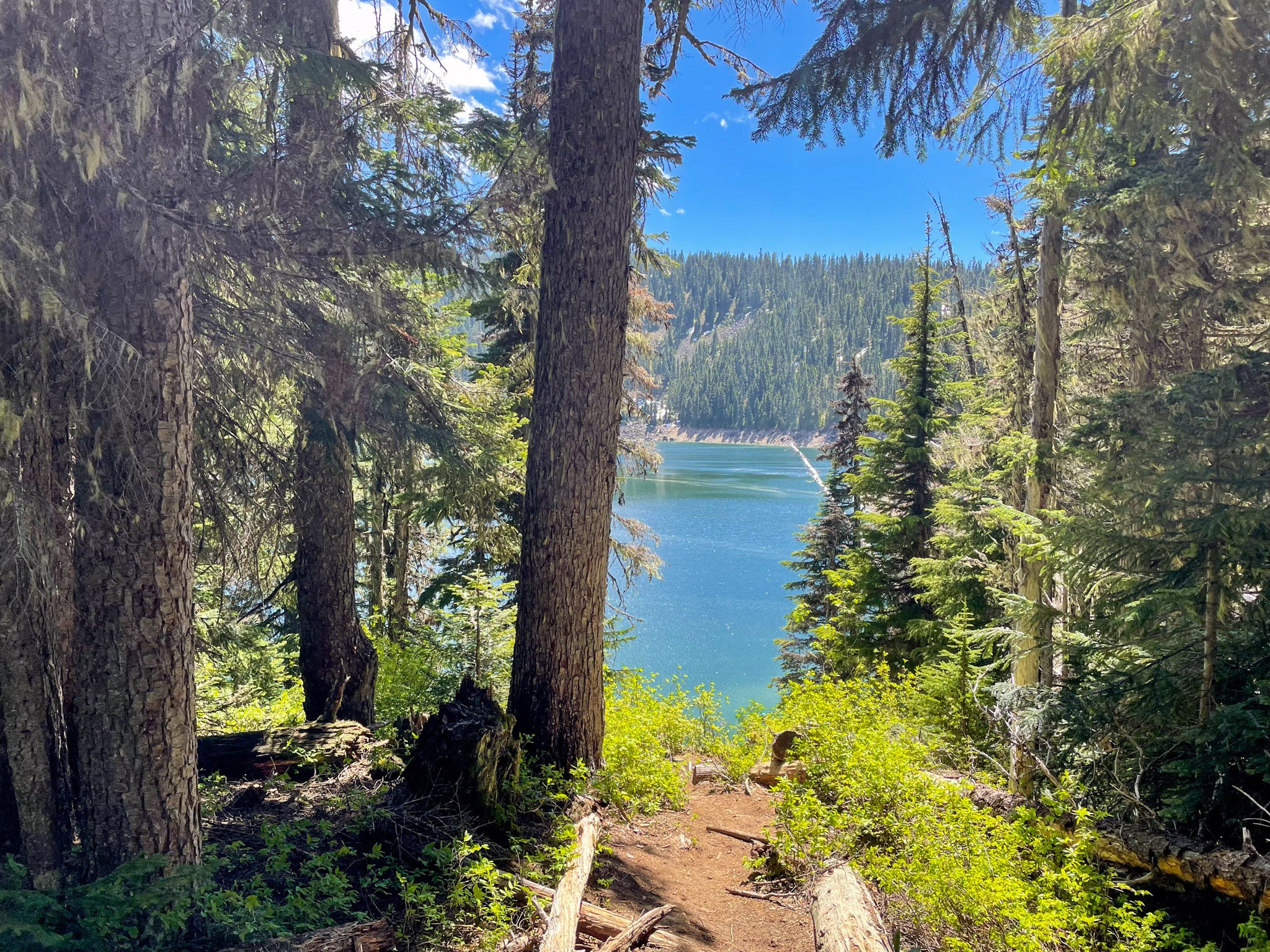 Barrier Lake near Garibaldi Lake, British Columbia