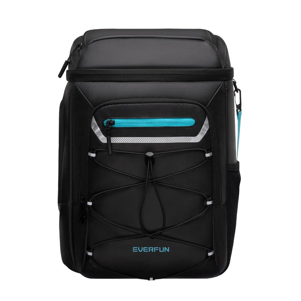30-Can Leakproof Insulated Black Cooler Backpack for Women – EVERFUN