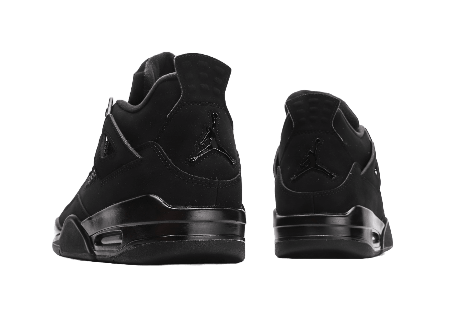 jordan 4 black cat back