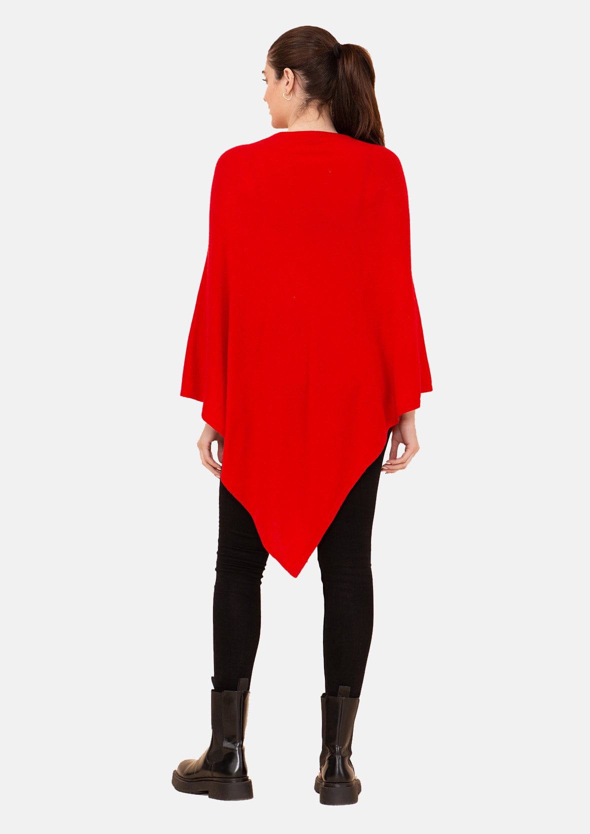 RIM.ARK Rever melton wool poncho ネイビー | www.jarussi.com.br