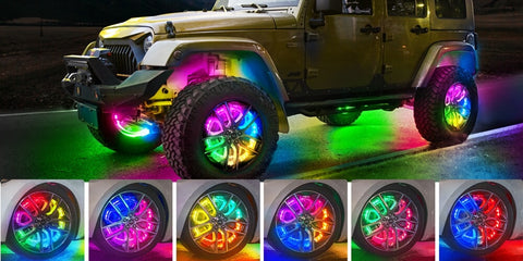 MICTUNING V1 RGB Wheel Ring Lights