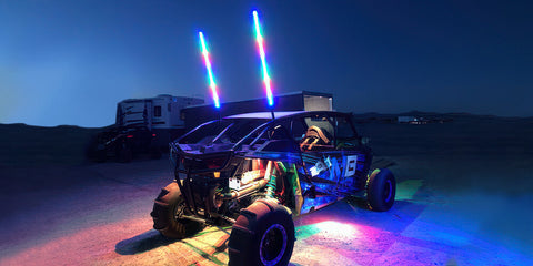 LED Whip Lights, Mictuning