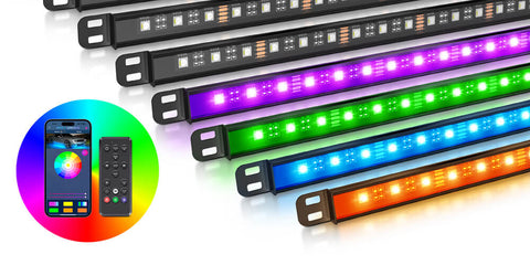 MICTUNING RGBW N8 Underglow Light Bars
