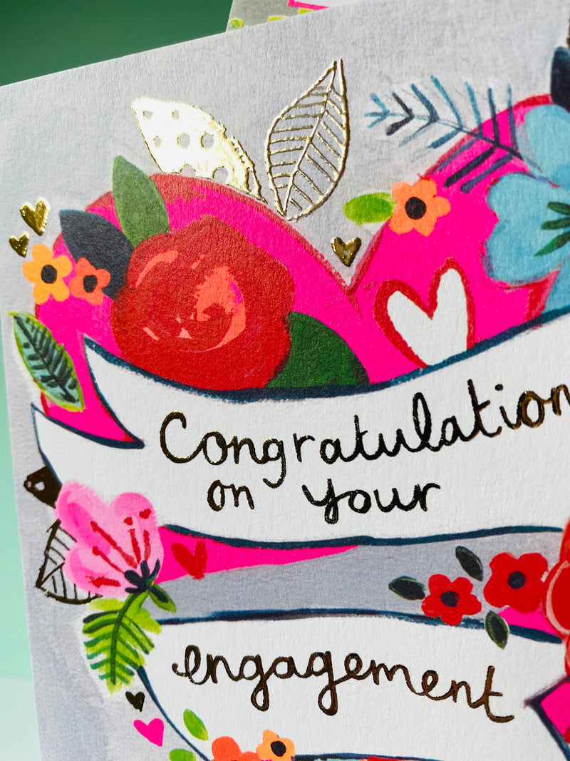 Congratulations on Your Engagement Card | Bright and Sparkly ...