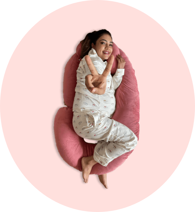 Quilt Comfort Pink Cozy Plush U Shape Pregnancy Pillow XL Size, For Home at  Rs 3800/piece in New Delhi