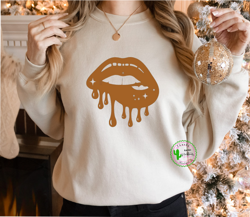 vuitton lips sweatshirt