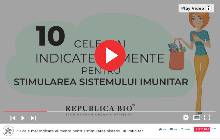 10 cele mai indicate alimente pentru stimularea sistemului imunitar - Video Republica BIO