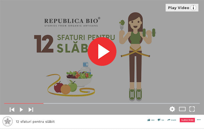 12 sfaturi pentru slăbit - Video Republica BIO