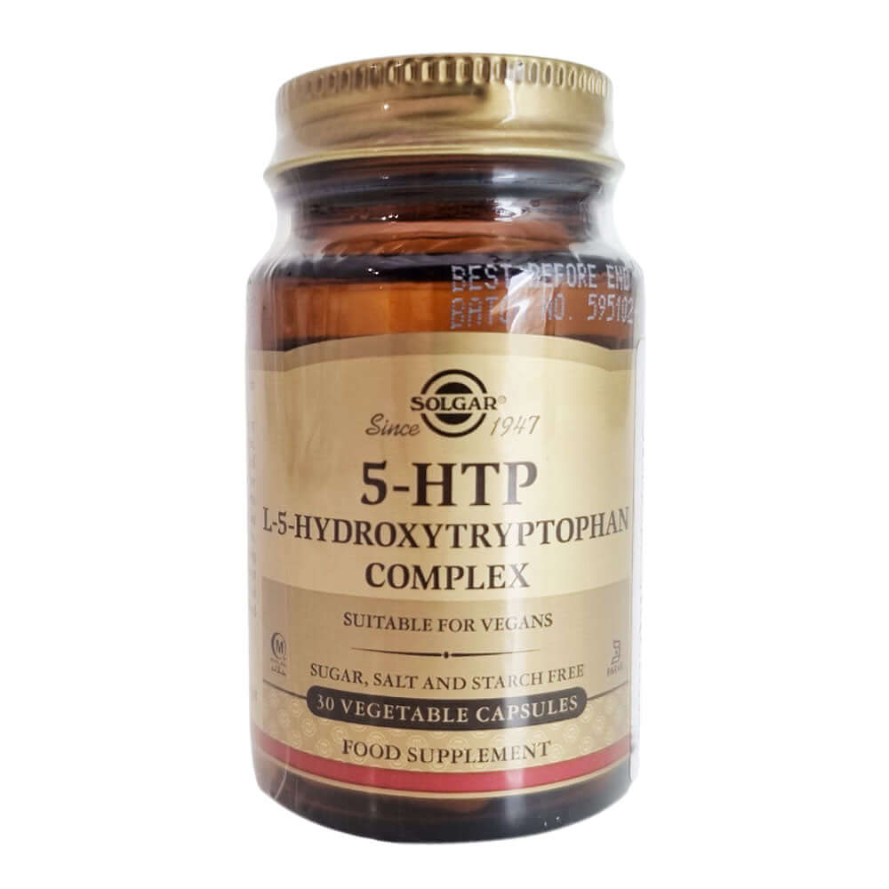 5-HTP (Hydroxytryptophan/Hidroxitriptofan) 100mg 30 capsule, Solgar, natural