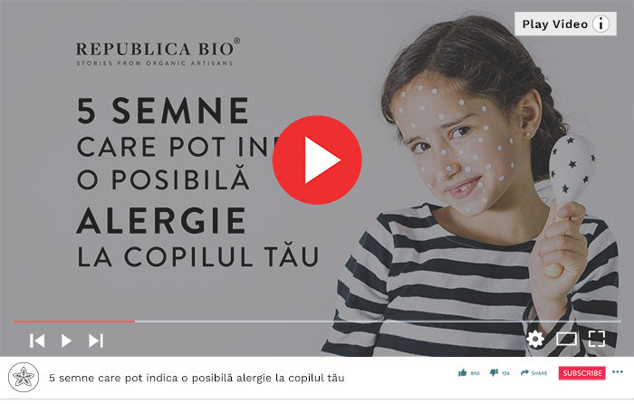 5 semne care pot indica o posibila alergie la copilul tau - Video Republica BIO