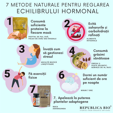 7 metode naturale pentru reglarea echilibrului hormonal - Republica BIO