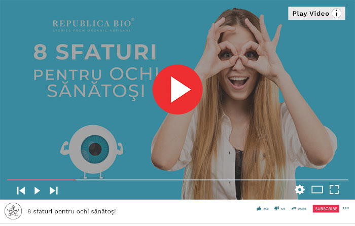 8 sfaturi pentru ochi sănătoşi - Video Republica BIO