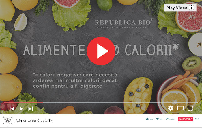 Alimente cu 0 calorii - Video Republica BIO