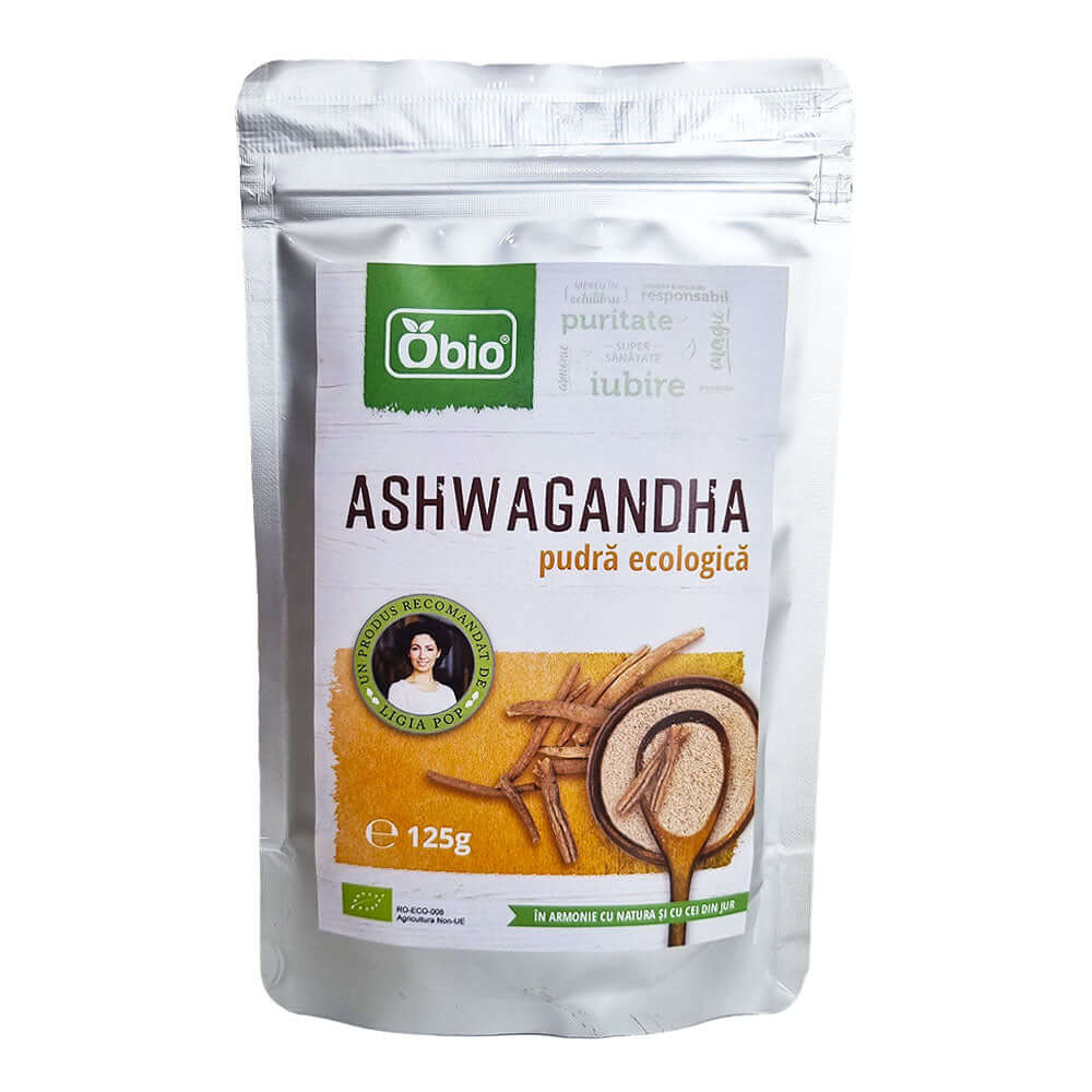 Ashwagandha Pulbere Raw Bio 125g