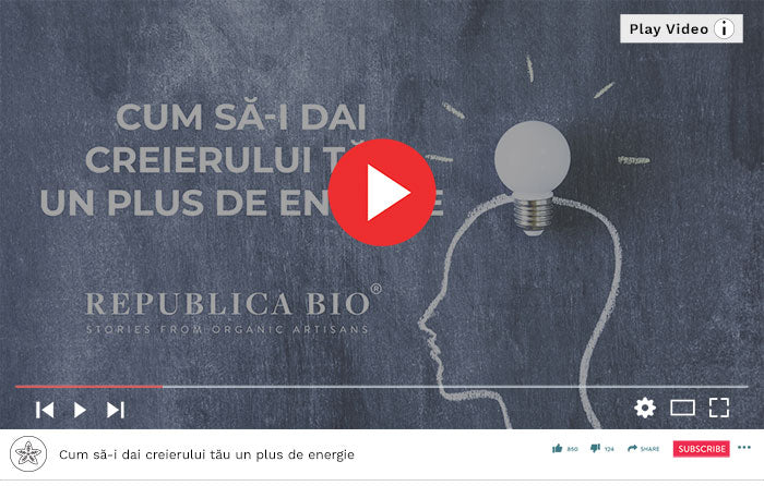 Cum să-i dai creierului tău un plus de energie - Video Republica BIO