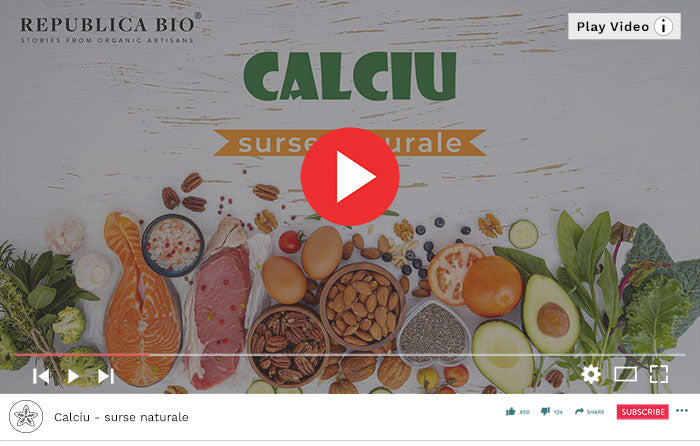 Calciu - surse naturale