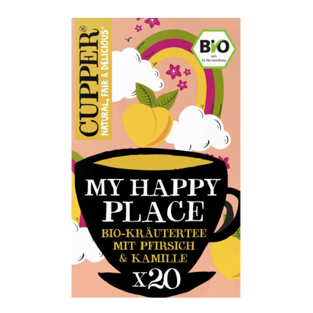 Ceai My Happy Place Cupper, bio, 20 plicuri