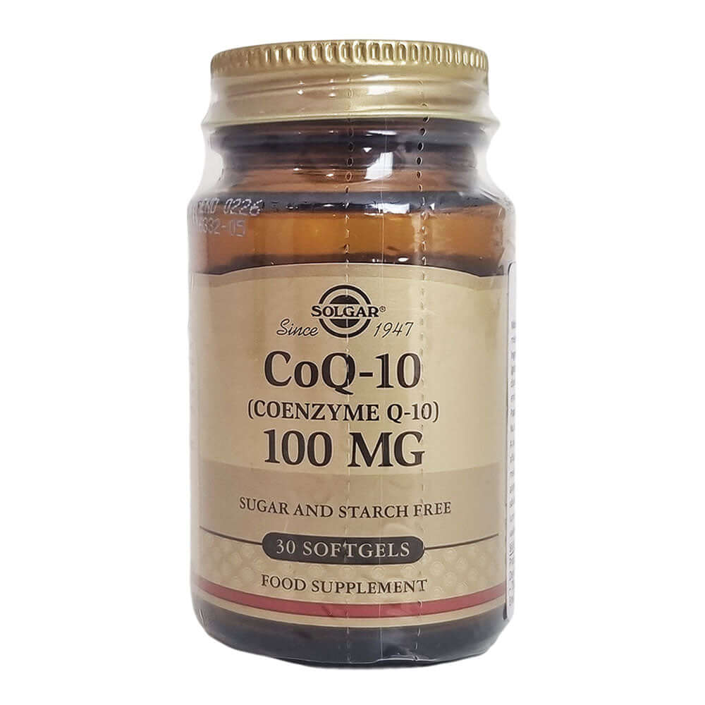 Coenzima Q-10 100mg 30 capsule moi, Solgar, natural