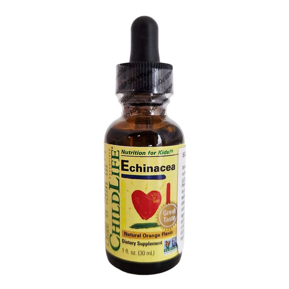 Echinacea (copii) (gust de portocale) ChildLife Essentials, 29.60 ml, natural, Secom