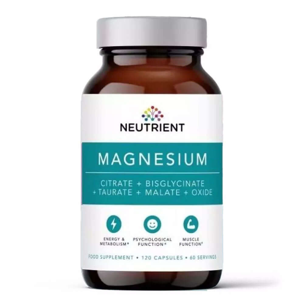 Magnesium Taurate, Bisglycinat, Citrat, Malat Neutrient 120 capsule, natural