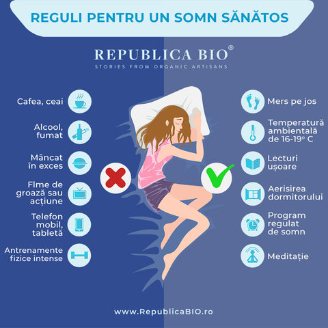 Reguli pentru un somn sănătos - Republica BIO
