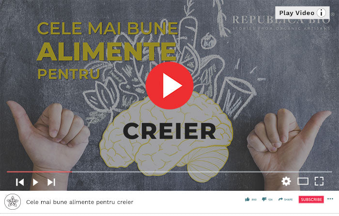 Cele mai bune alimente pentru creier - Video Republica BIO