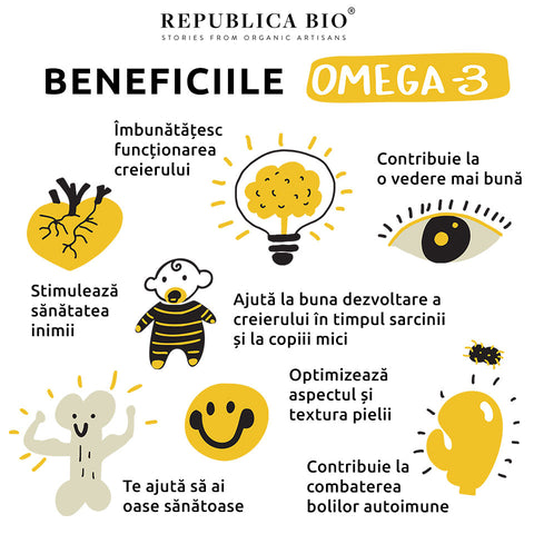 Beneficiile Omega 3 - Republica BIO