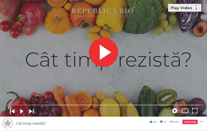 Cât timp rezistă fructele şi legumele proaspete?