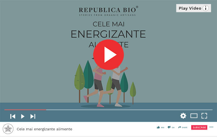 Cele mai energizante alimente - Video Republica BIO