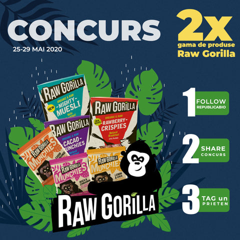 Concurs Raw Gorilla - Republica BIO