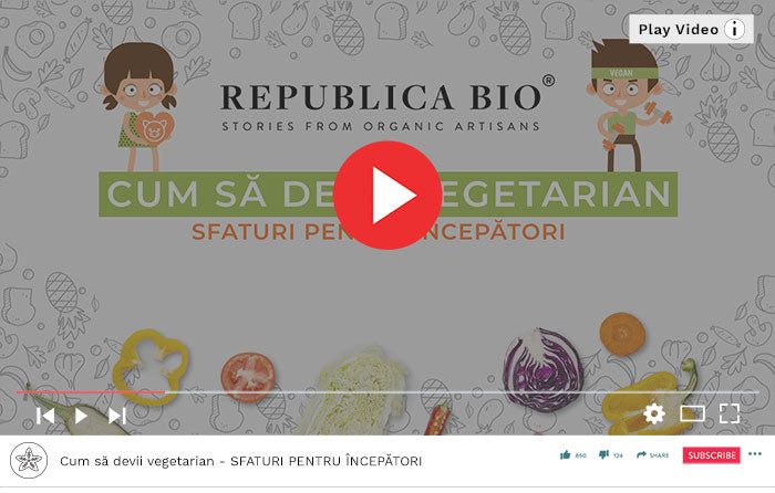 Cum să devii vegetarian - SFATURI PENTRU ÎNCEPĂTORI - Video Republica BIO