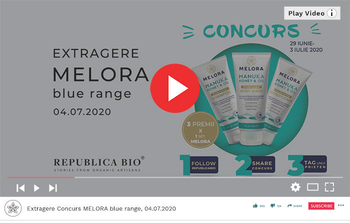Concurs MELORA blue range - Video Republica BIO
