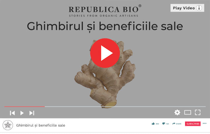 Ghimbir beneficii - Video Republica BIO