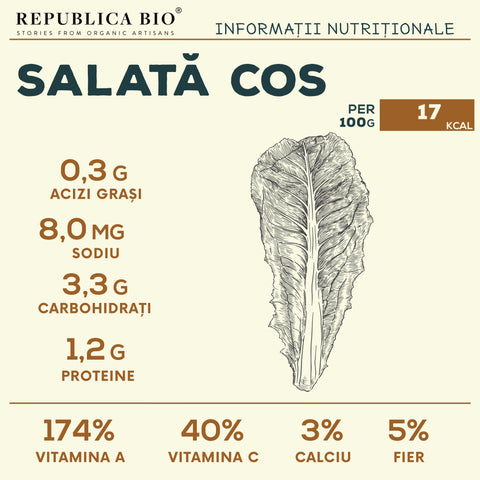 Salată Cos- Republica BIO