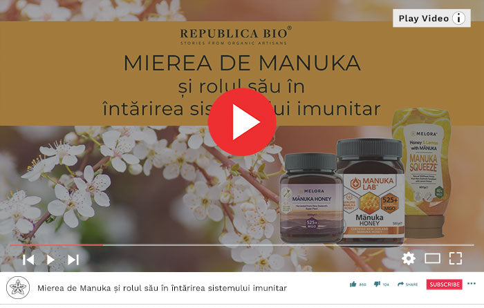 Mierea de Manuka și rolul său în întărirea sistemului imunitar - Video Republica BIO