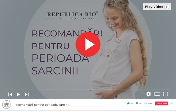 Recomandări pentru perioada sarcinii - Video Republica BIO