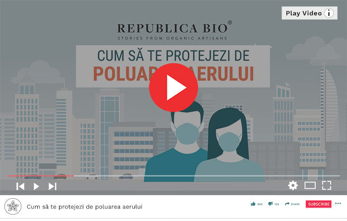 Cum să te protejezi de poluarea aerului - Video Republica BIO